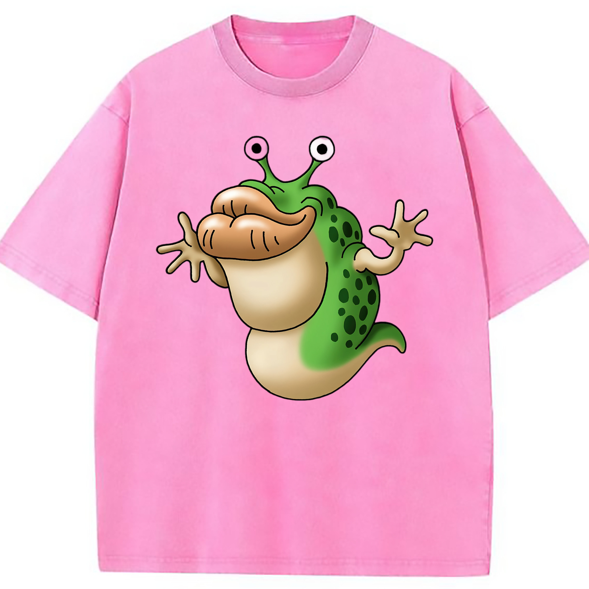 （画像用） ドラゴンクエスト Doragon Kuesuto Dragon Quest 綿100% ヴィンテージ風 半袖Tシャツ（フロントプリント）